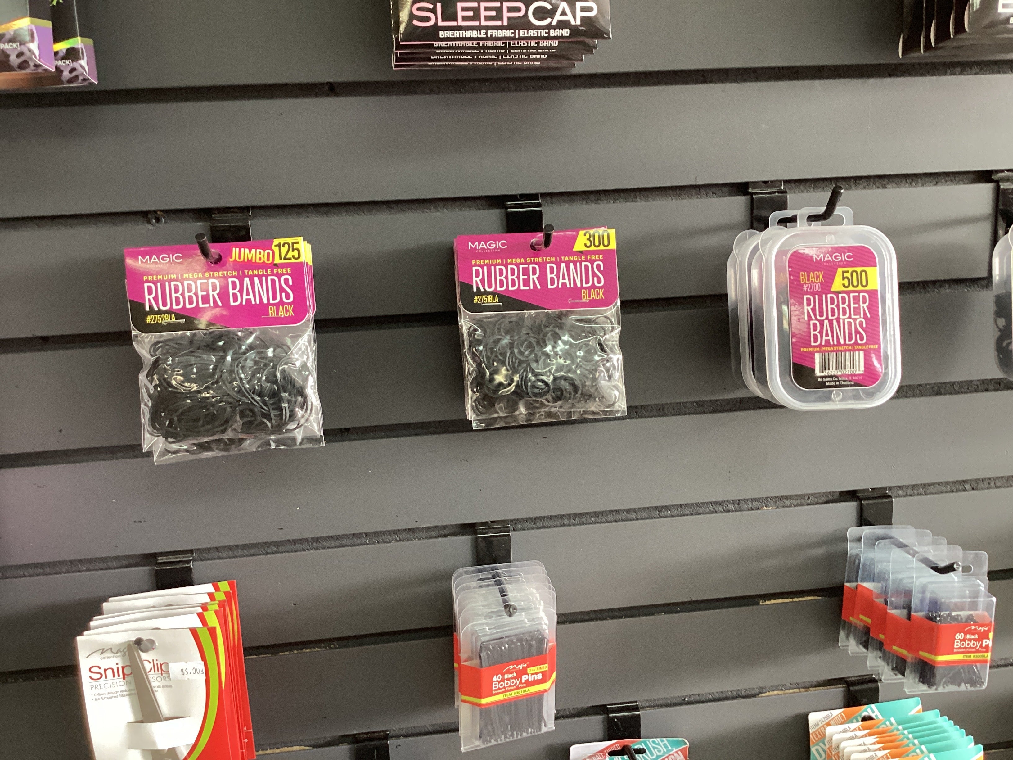 Magic rubber bands