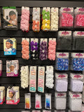 Pastel collection hair bows 4pack (medium)