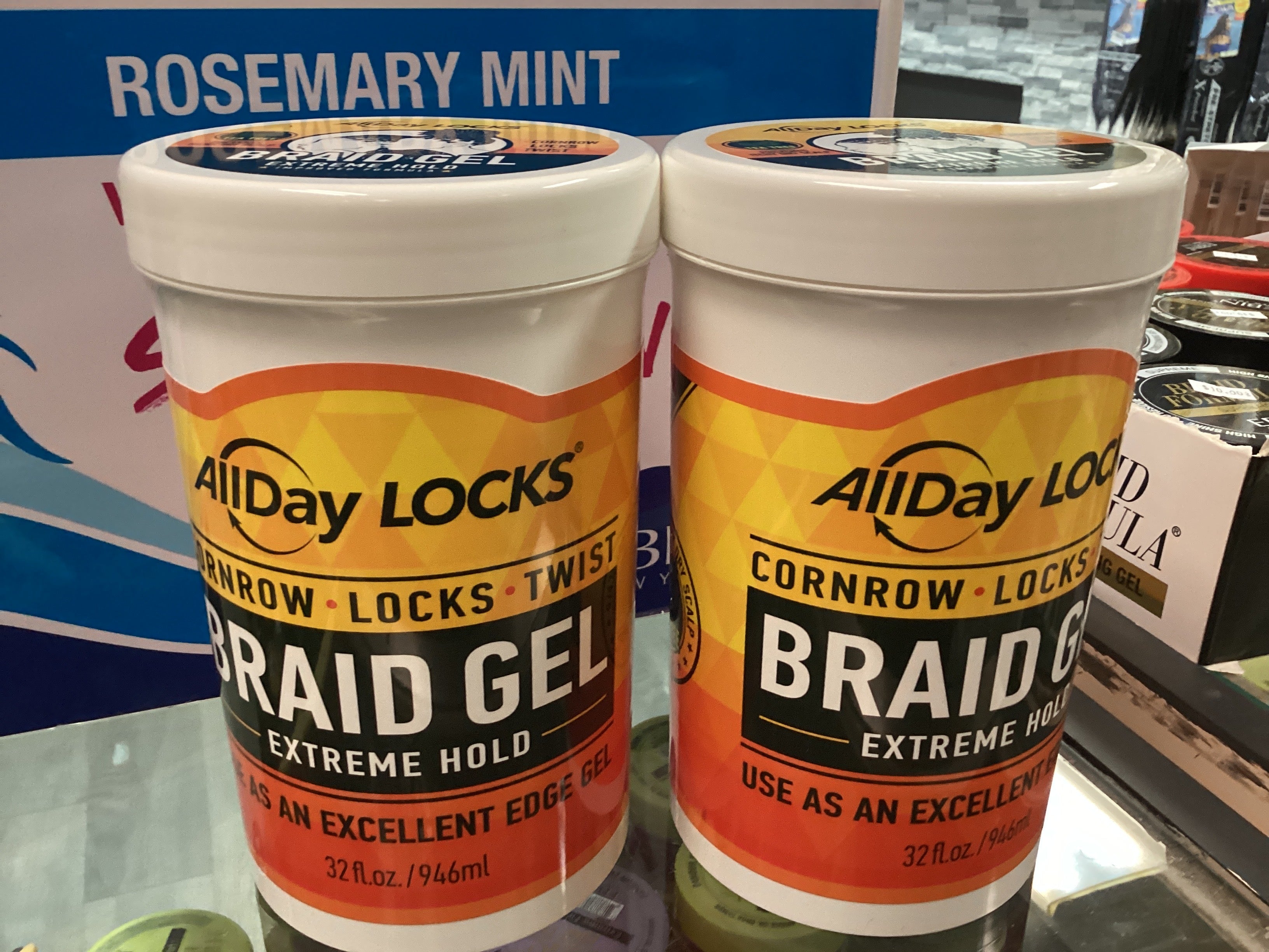 All Day Locks Braiding Gel 30oz