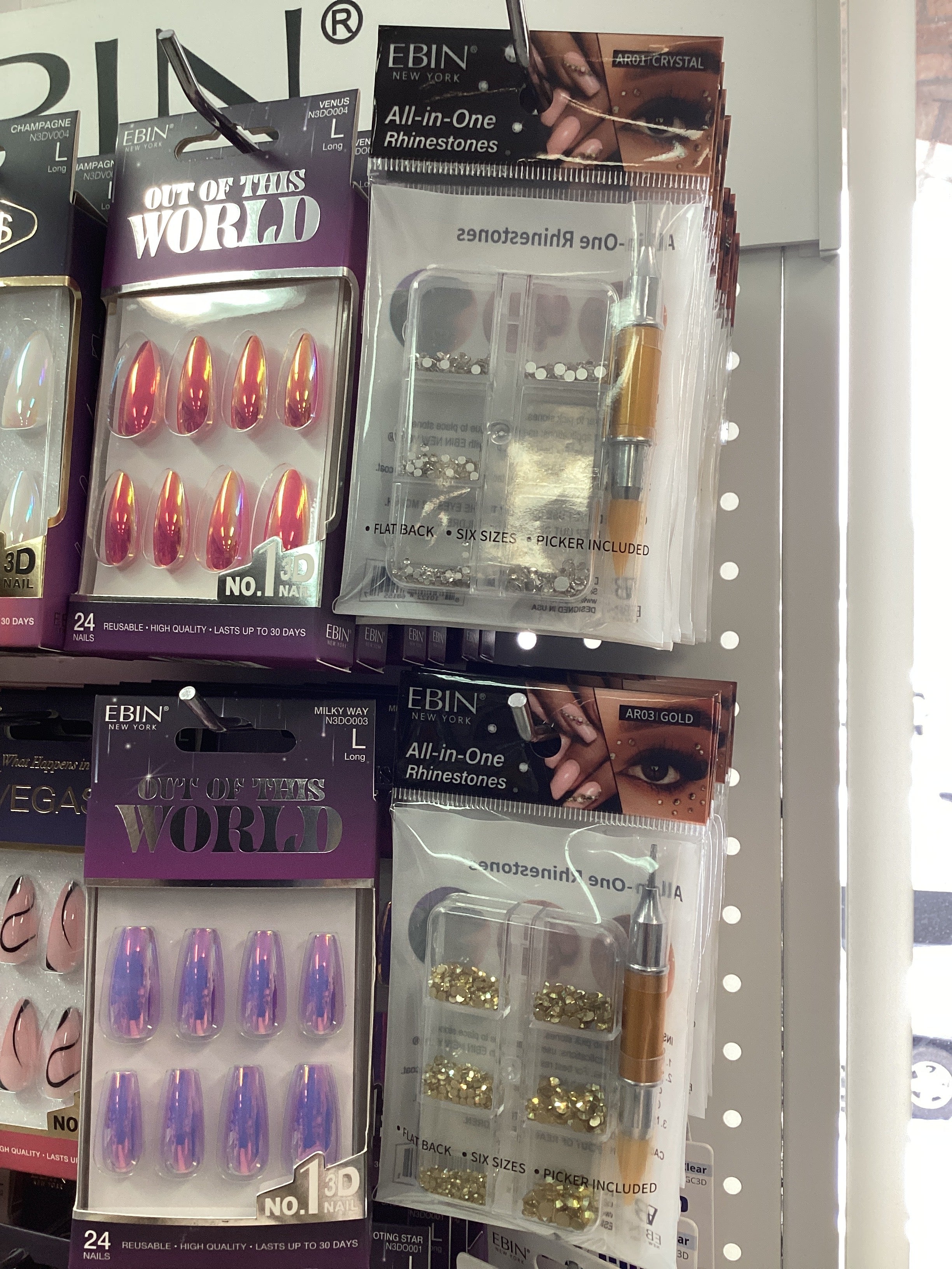 Ebin nail rhinestones