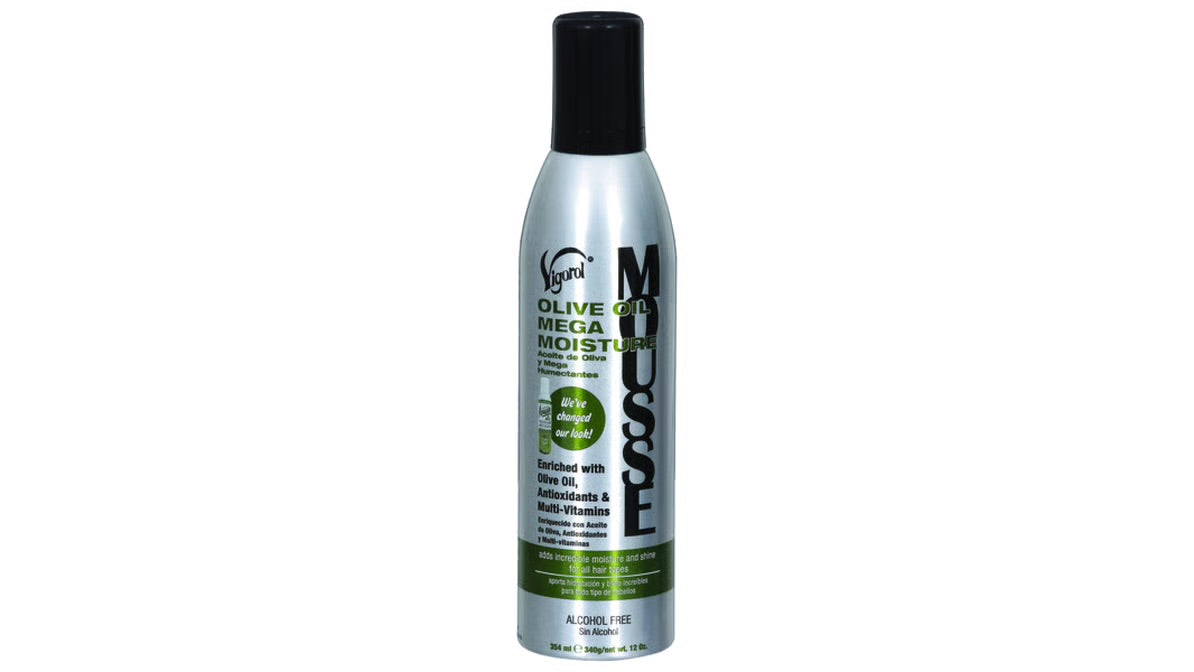 Vigorous olive oil mega moisture mousse