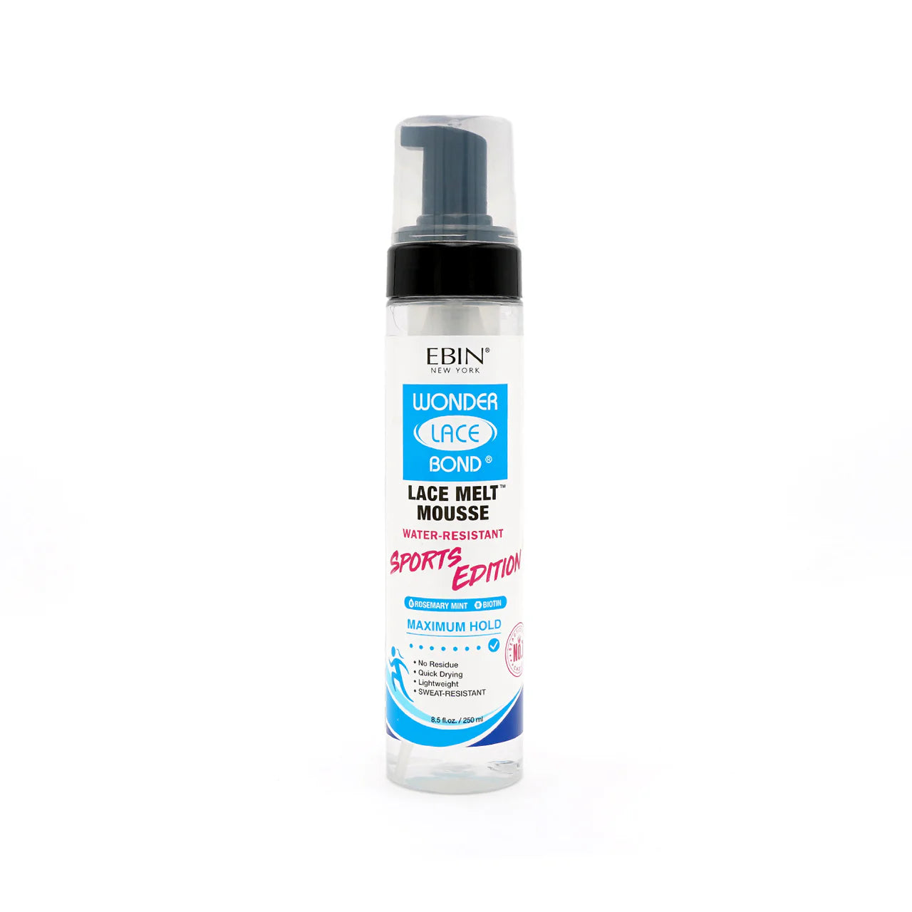 Ebin sports edition lace melt mousse maximum hold