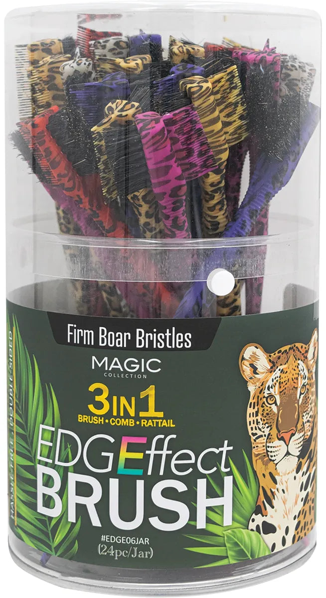 Magic Collection: 3in1 Firm Bristles / Firm Boar Bristles EDGEffect Brush