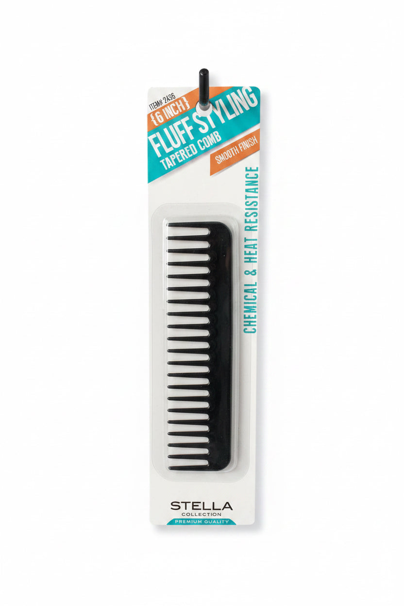 6-Inch Fluff Styling Tapered Comb