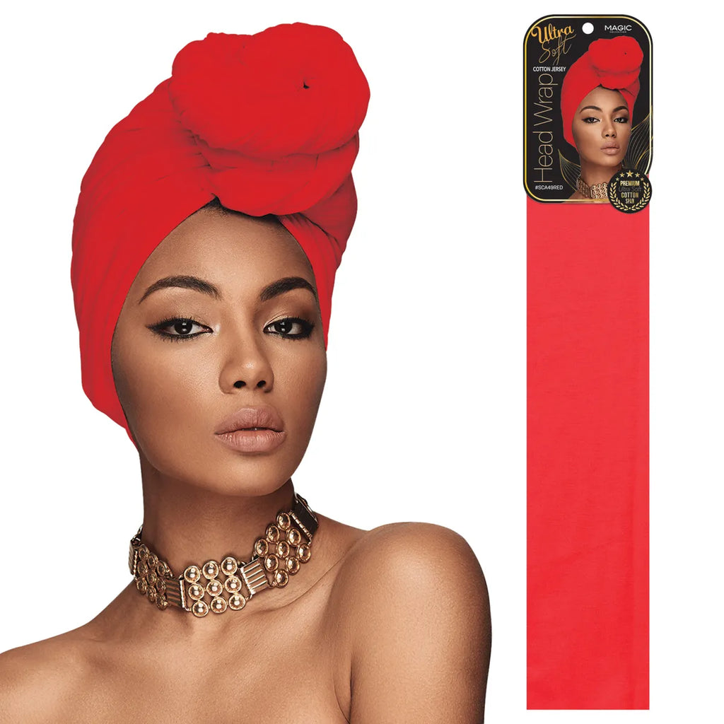 Ultra Soft Cotton Jersey Head Wrap