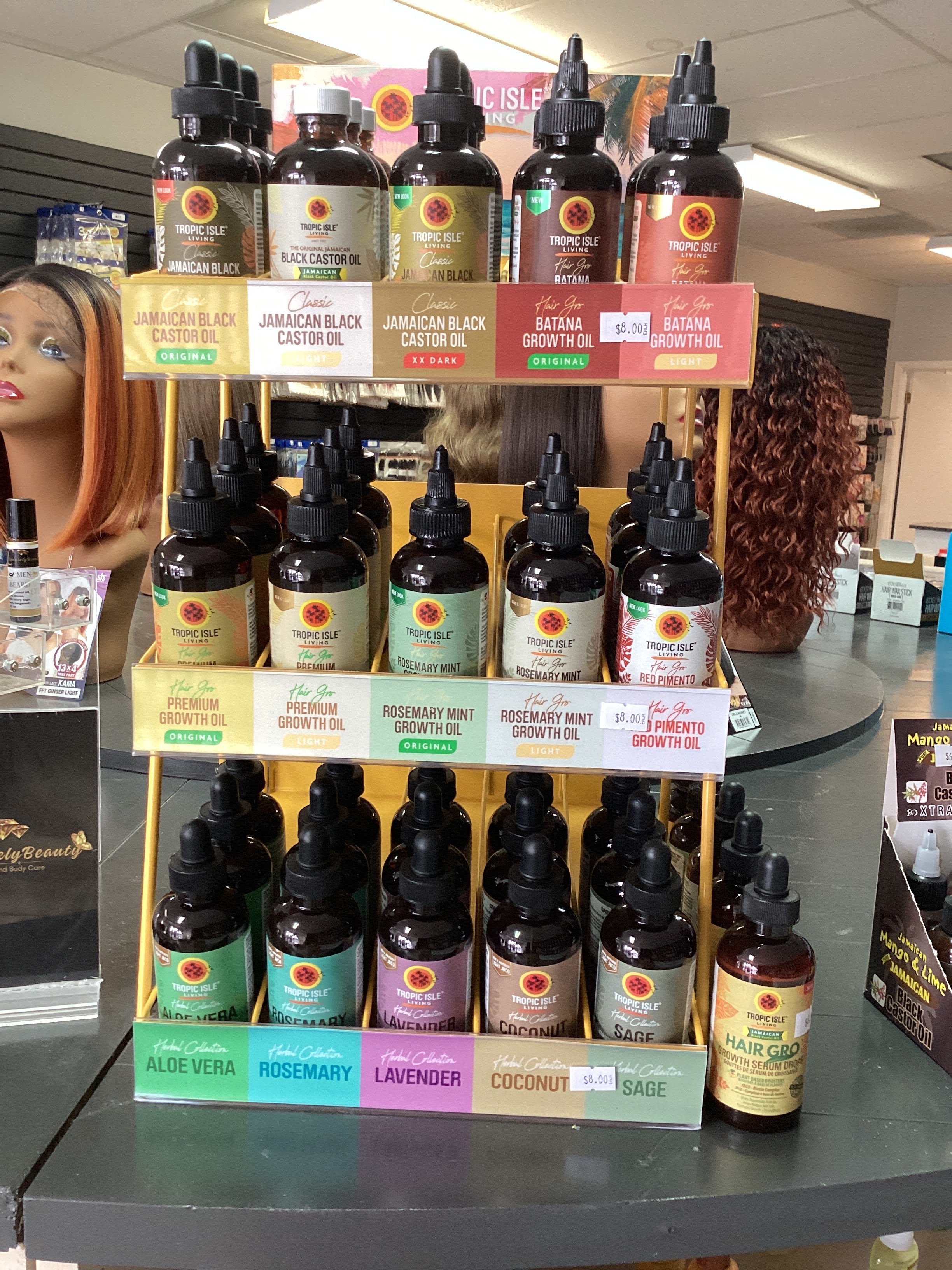 Tropical isle oil