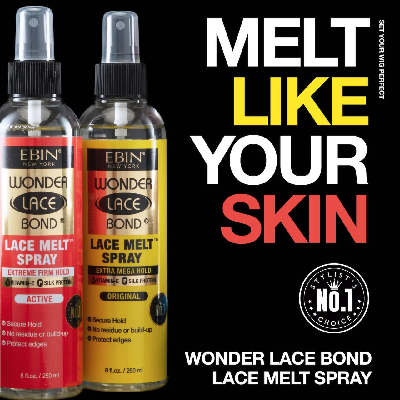 Ebin wonder lace melting/melt spray 8oz