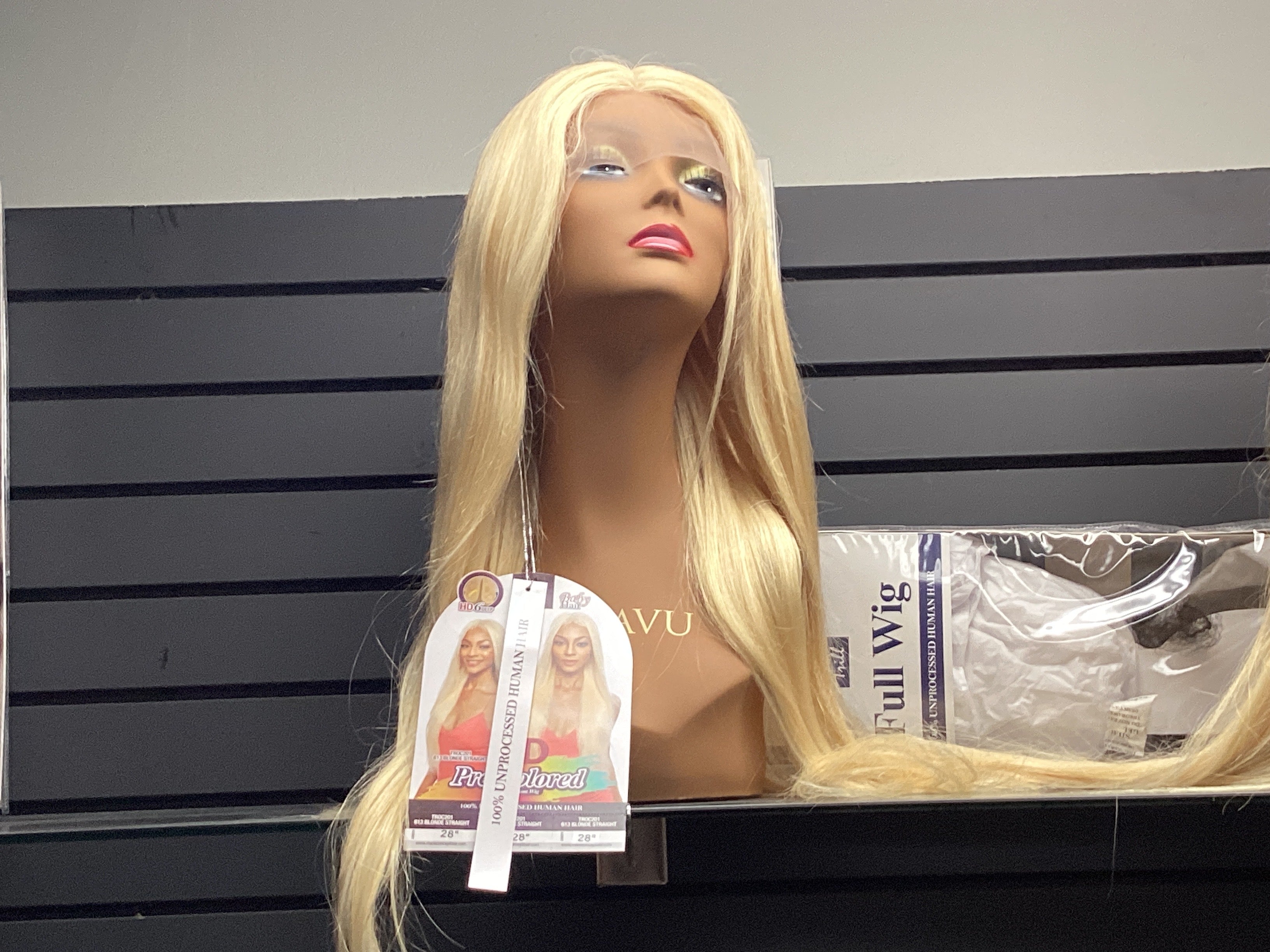 Trill pre colored lace front wig