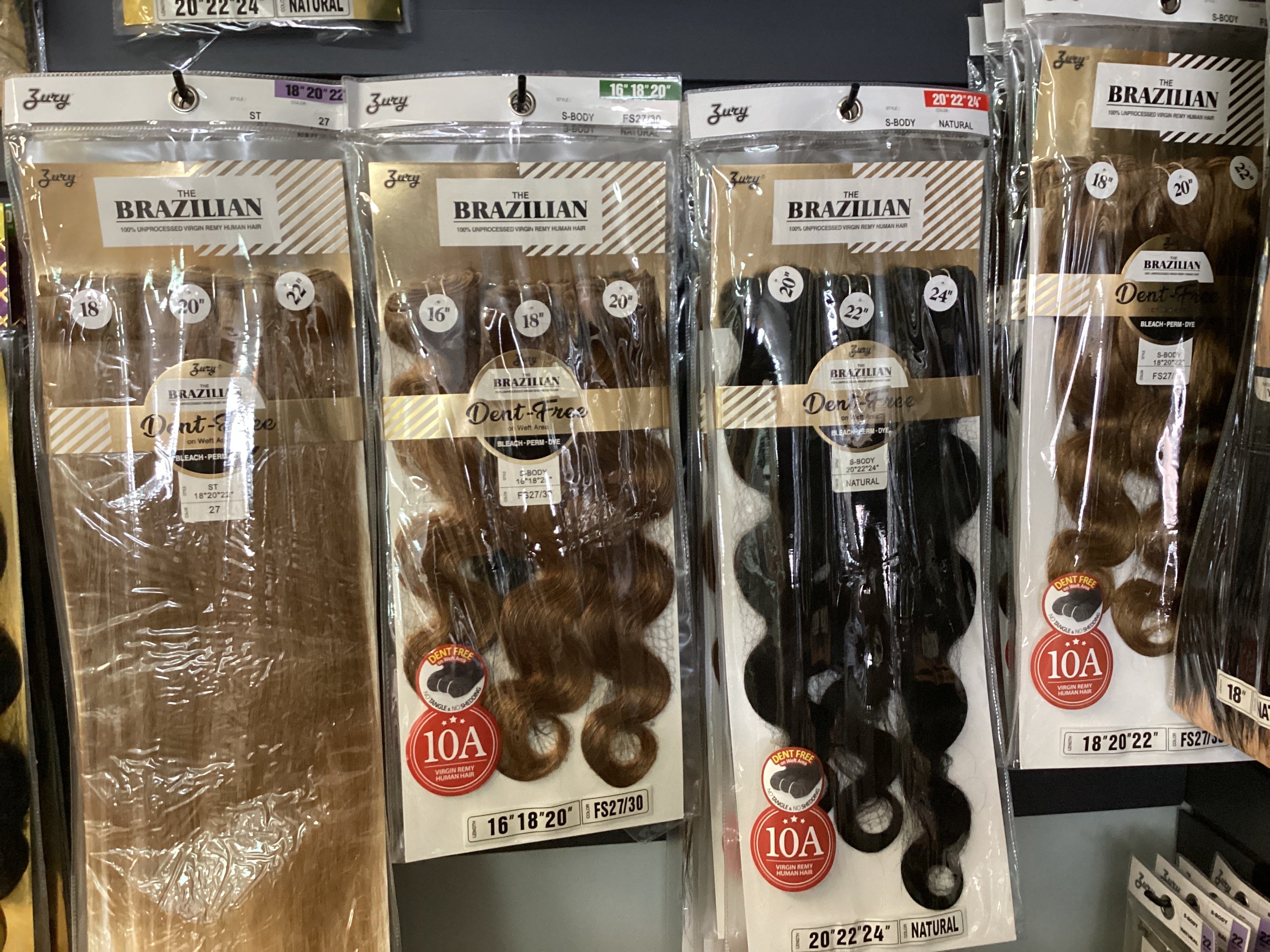 Zury The Brazilian 3 piece Remy human hair