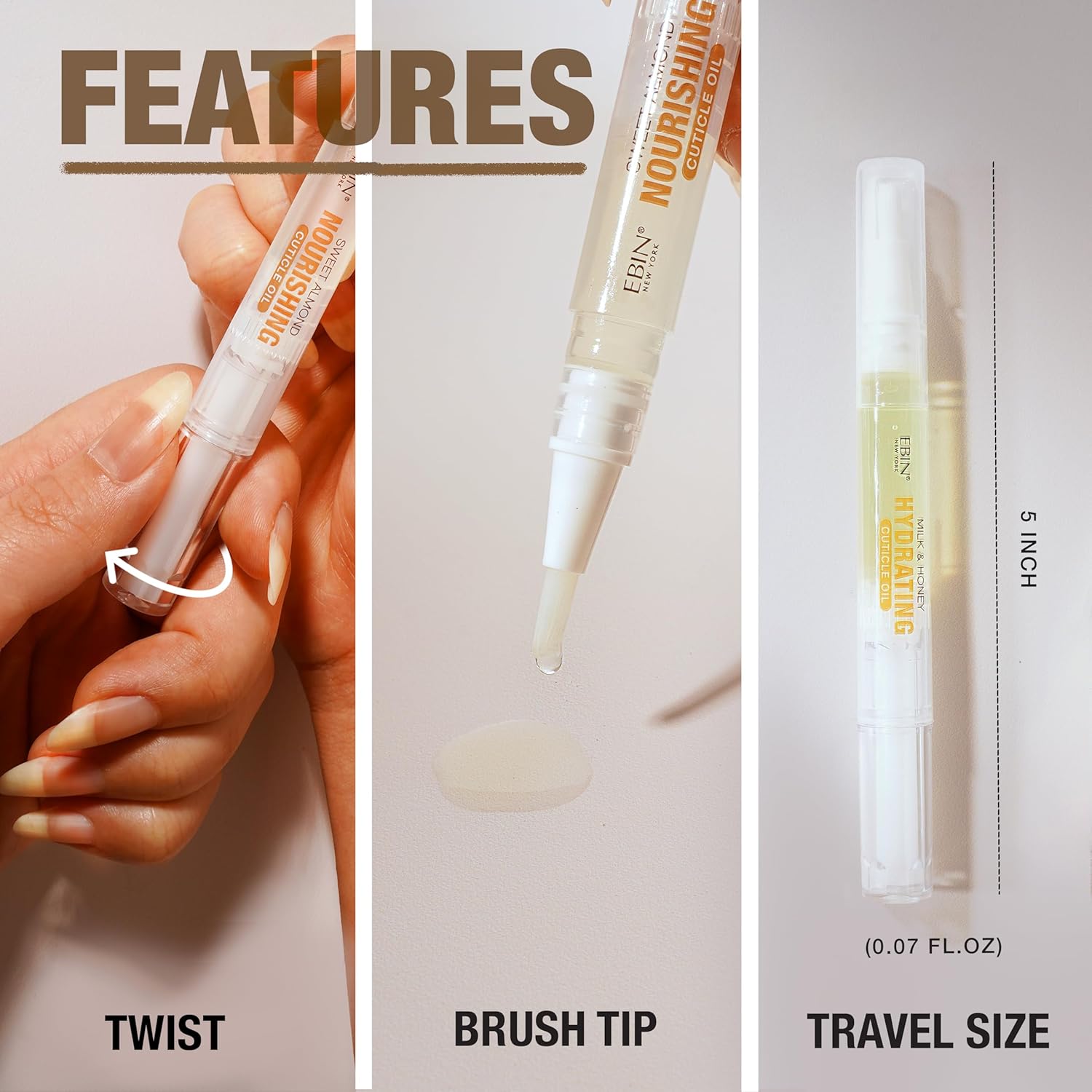 Ebin cuticle oil pen