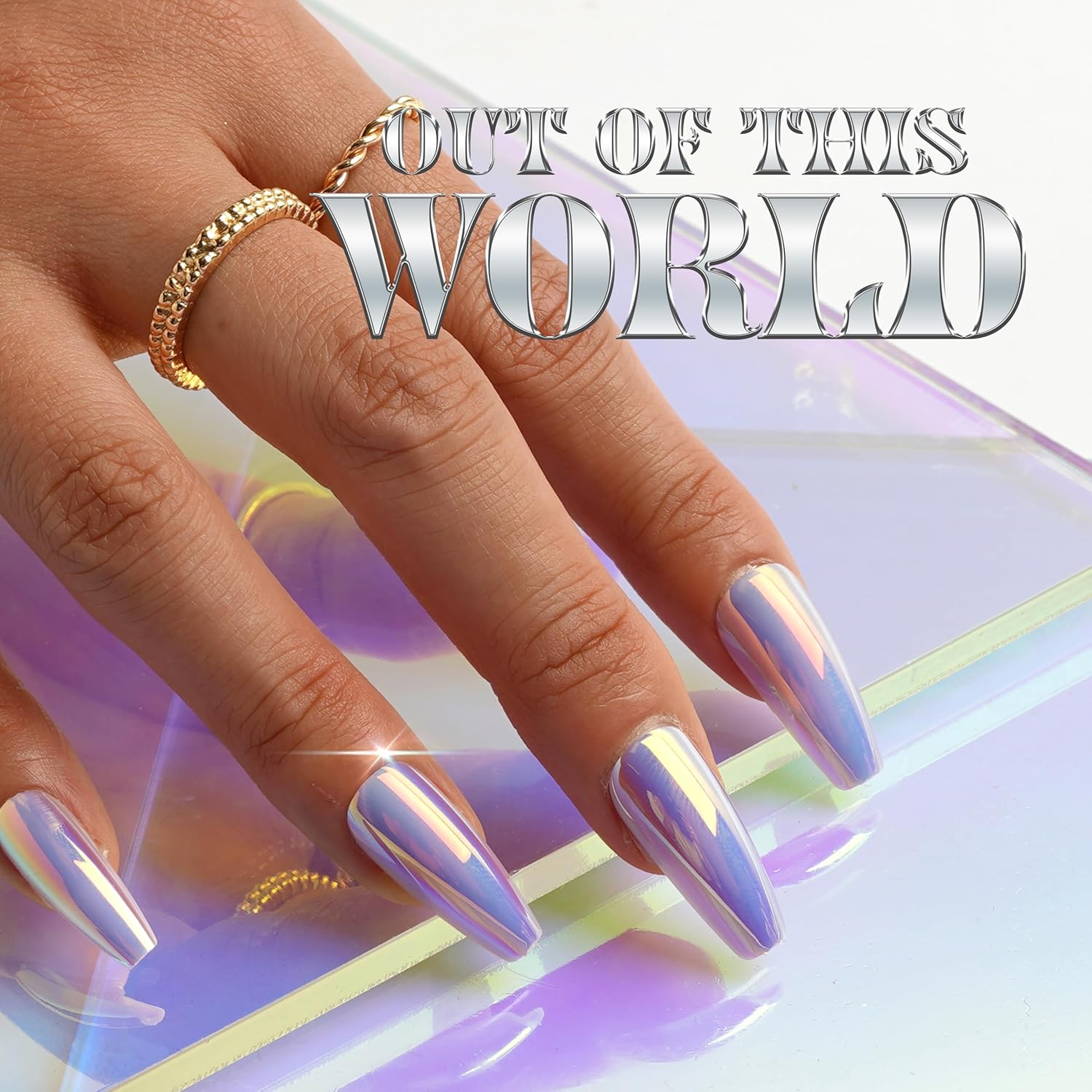 Ebin press on nails Out of this world
