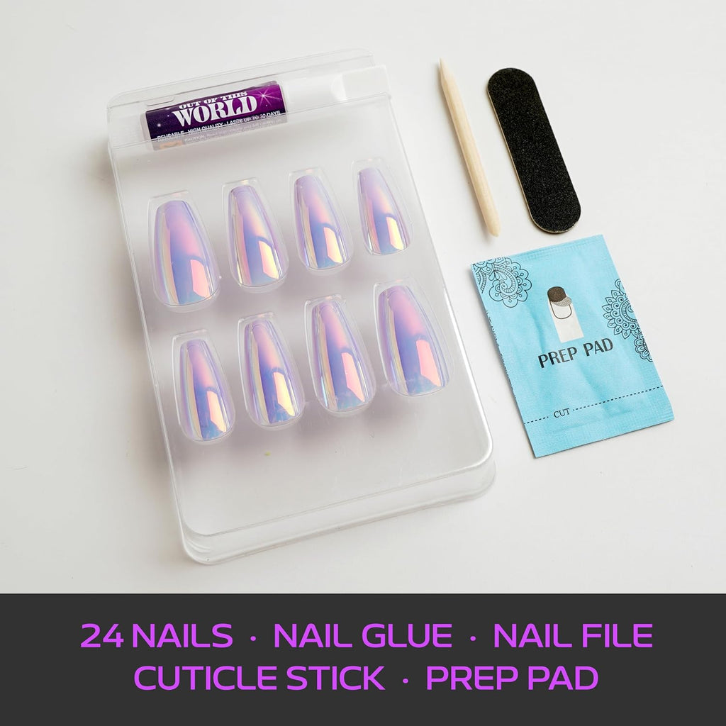 Ebin press on nails Out of this world